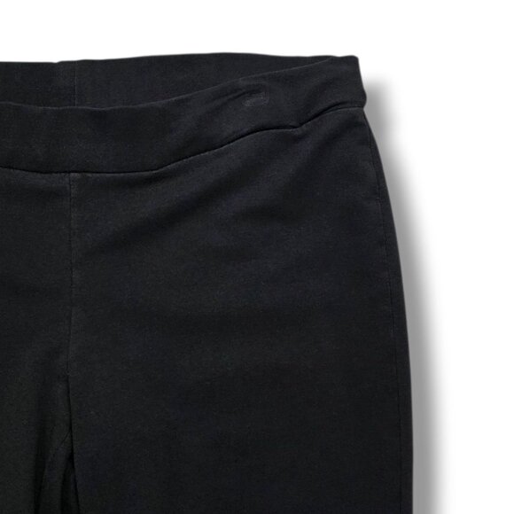 Pure Jill Straight Pant Womens Medium Black Pull On Mid Rise - Picture 3 of 10